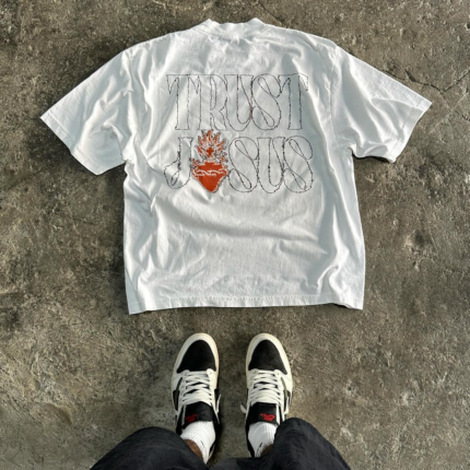 We Are Righteous Trust Jesus” Tees White