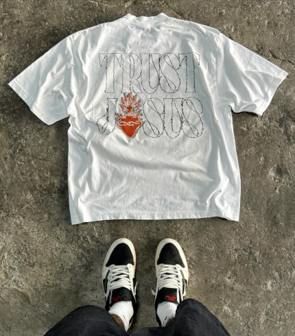 We Are Righteous Trust Jesus” Tees White